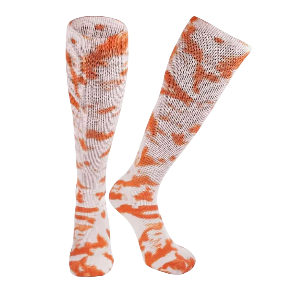 TCK Tie Dye Multisport Tube Socks Soccer Softball Pack of 3