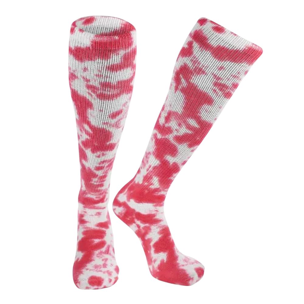 TCK Tie Dye Multisport Tube Socks Soccer Softball Pack of 3
