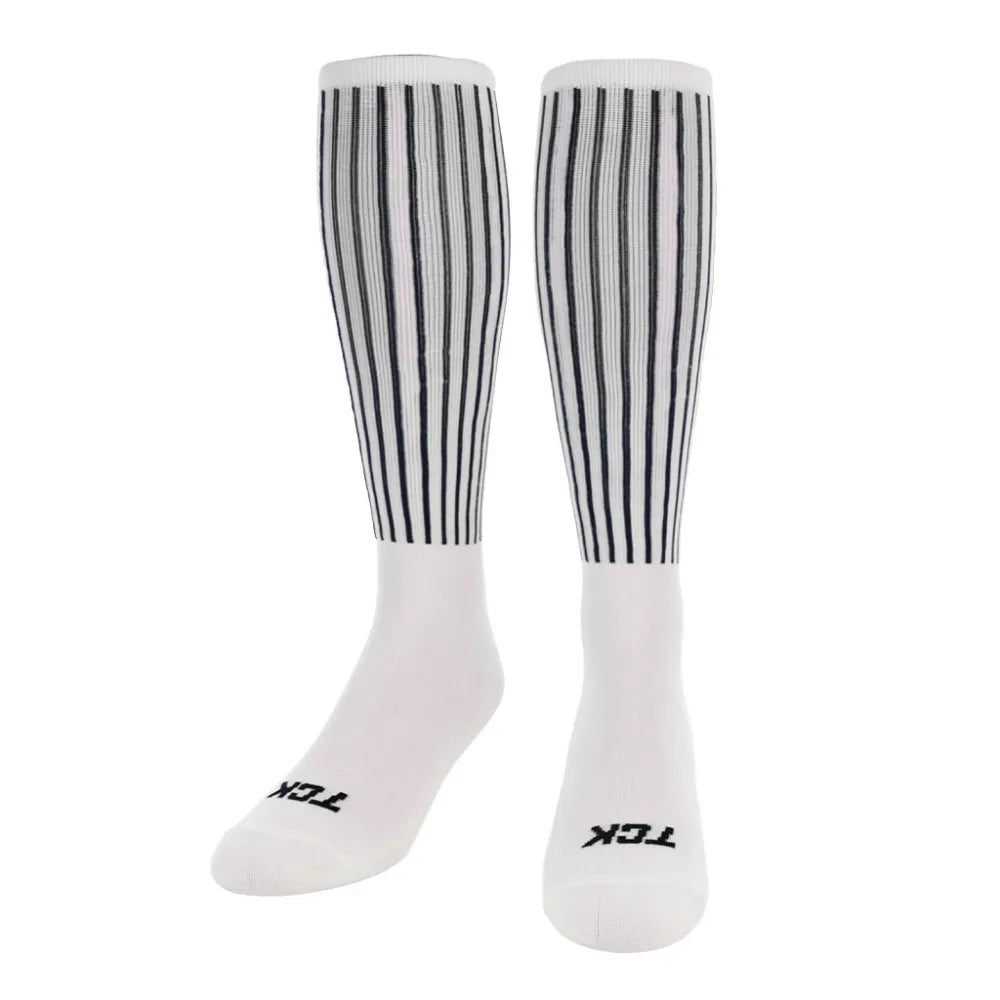 TCK Vertical Stripe Athletic Knee High Socks - Pack of 3