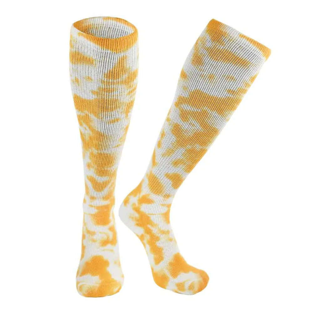 TCK Tie Dye Multisport Tube Socks Soccer Softball - Pack of 3