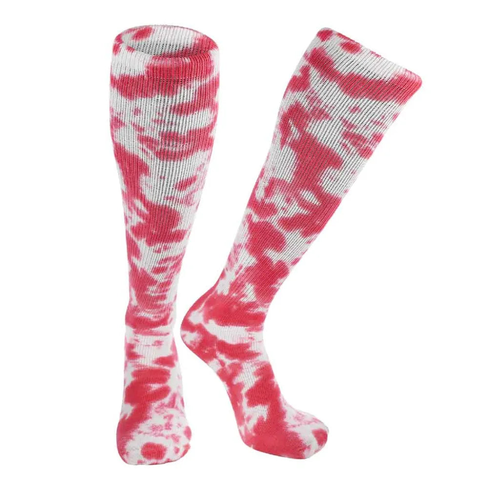 TCK Tie Dye Multisport Tube Socks Soccer Softball - Pack of 3