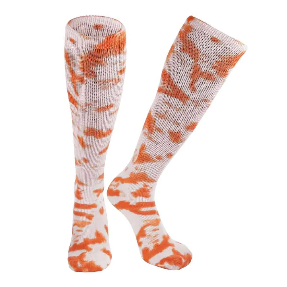TCK Tie Dye Multisport Tube Socks Soccer Softball - Pack of 3