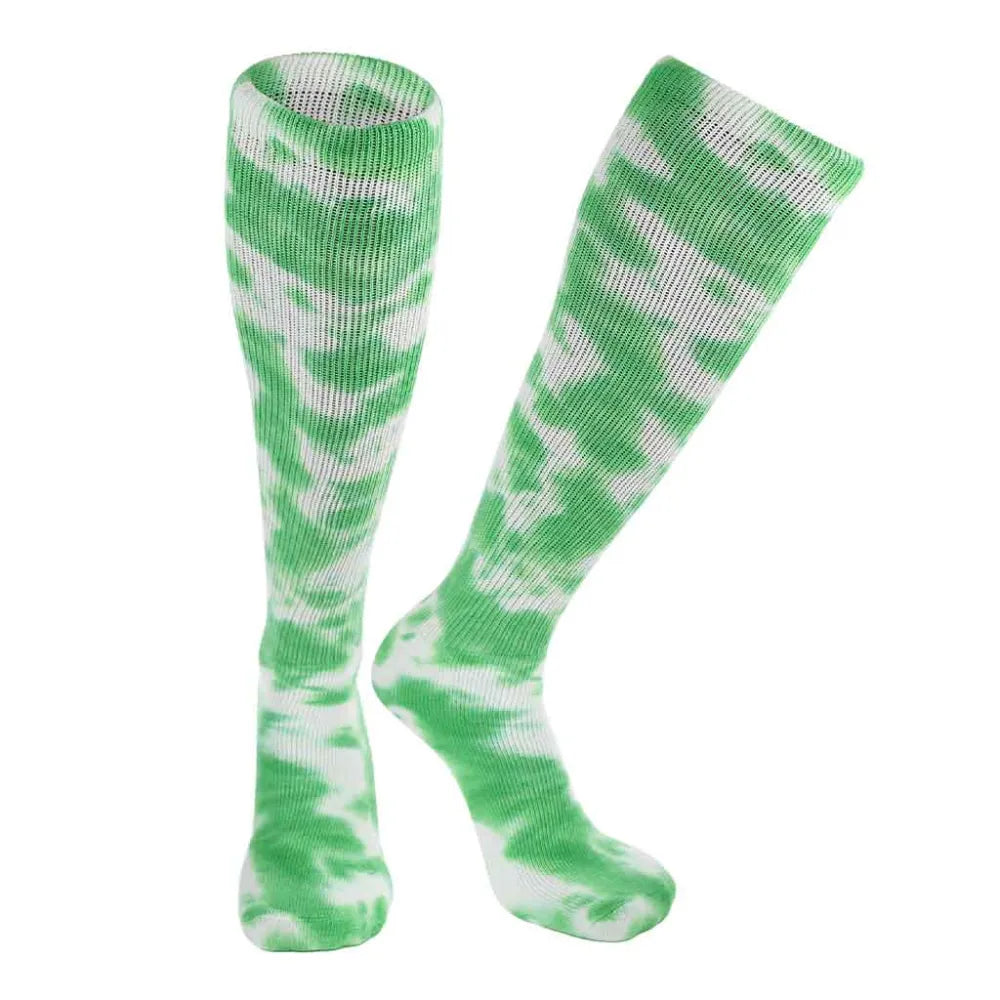 TCK Tie Dye Multisport Tube Socks Soccer Softball - Pack of 3