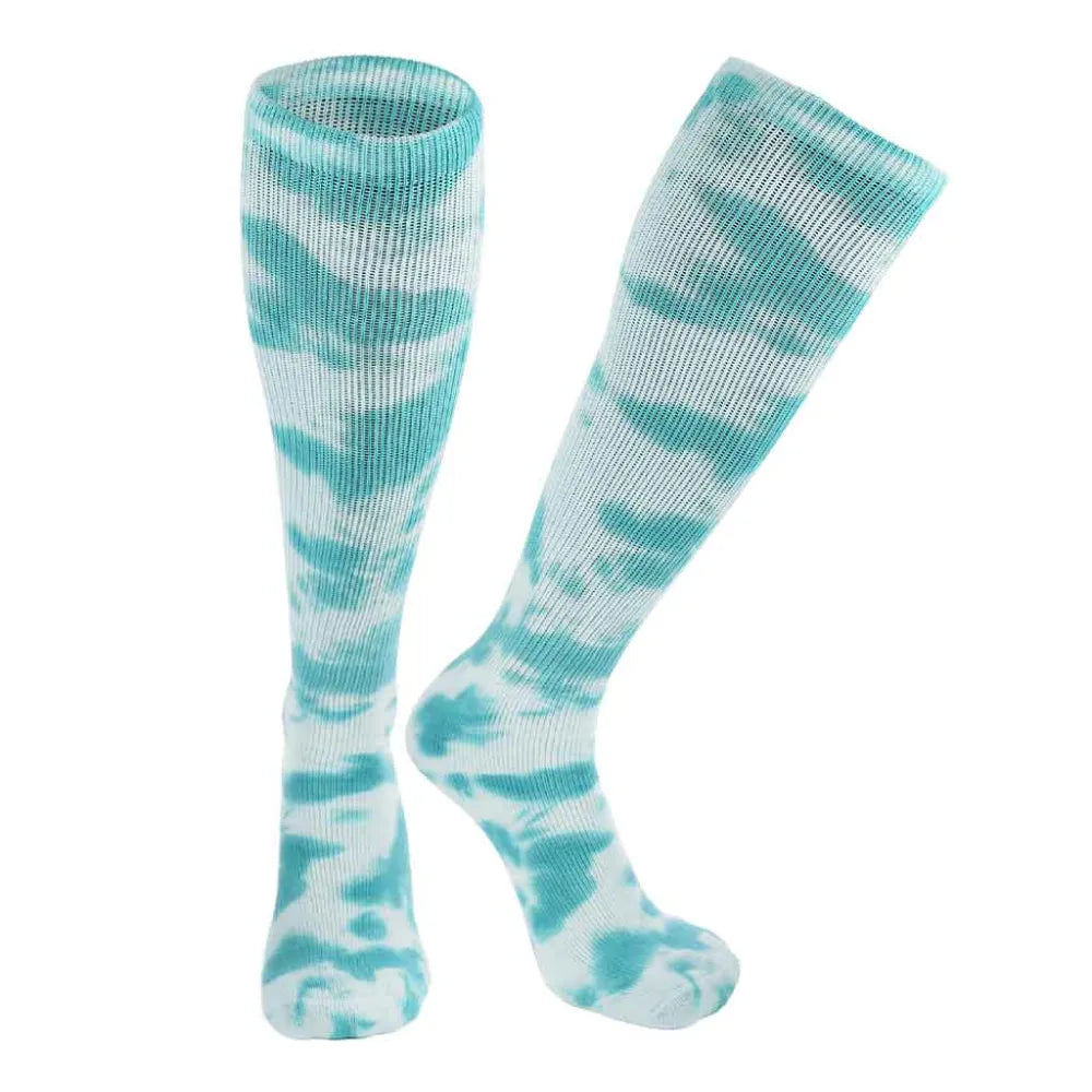 TCK Tie Dye Multisport Tube Socks Soccer Softball - Pack of 3