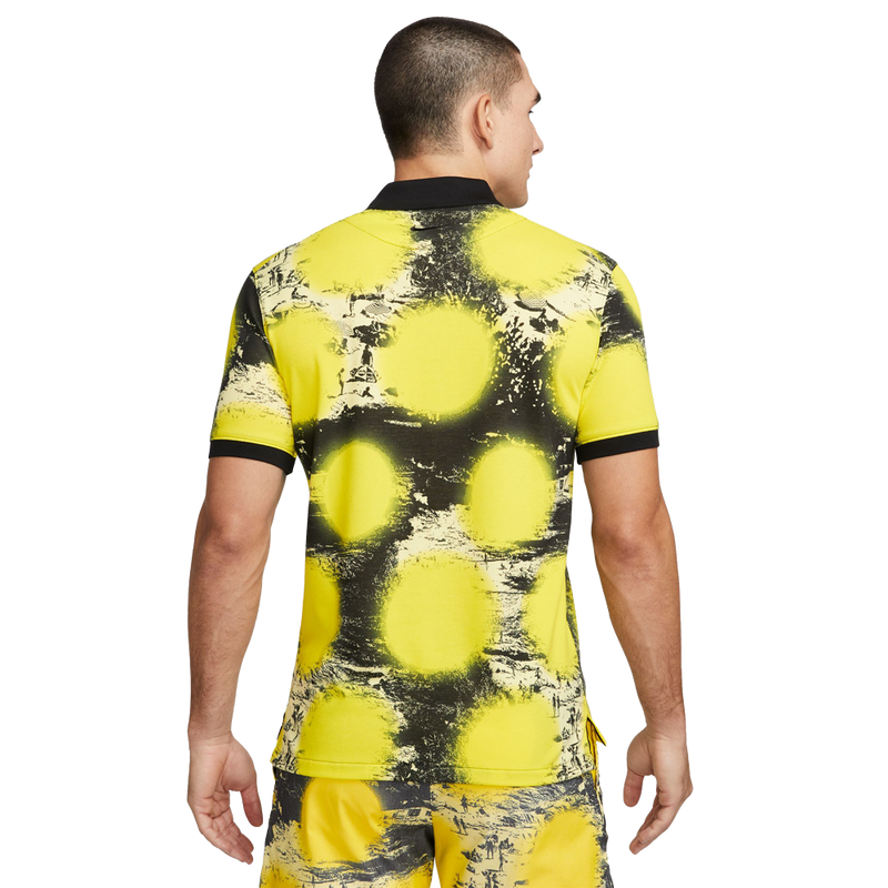 Polo Nike estampado de corte entallado para hombre