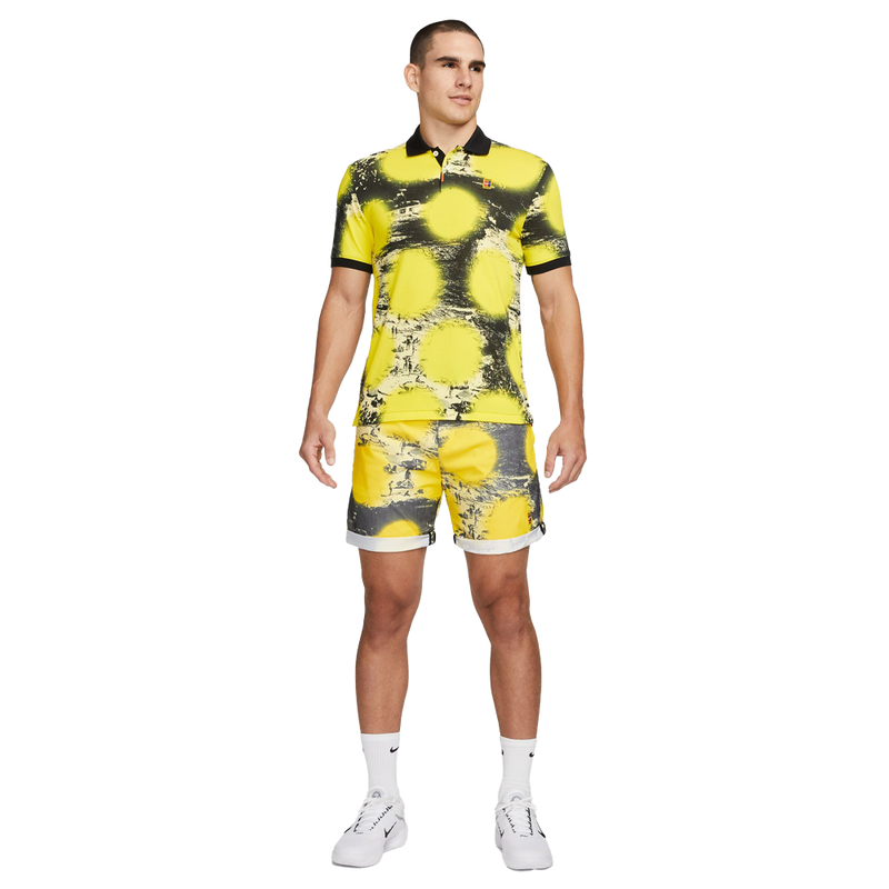 Polo Nike estampado de corte entallado para hombre