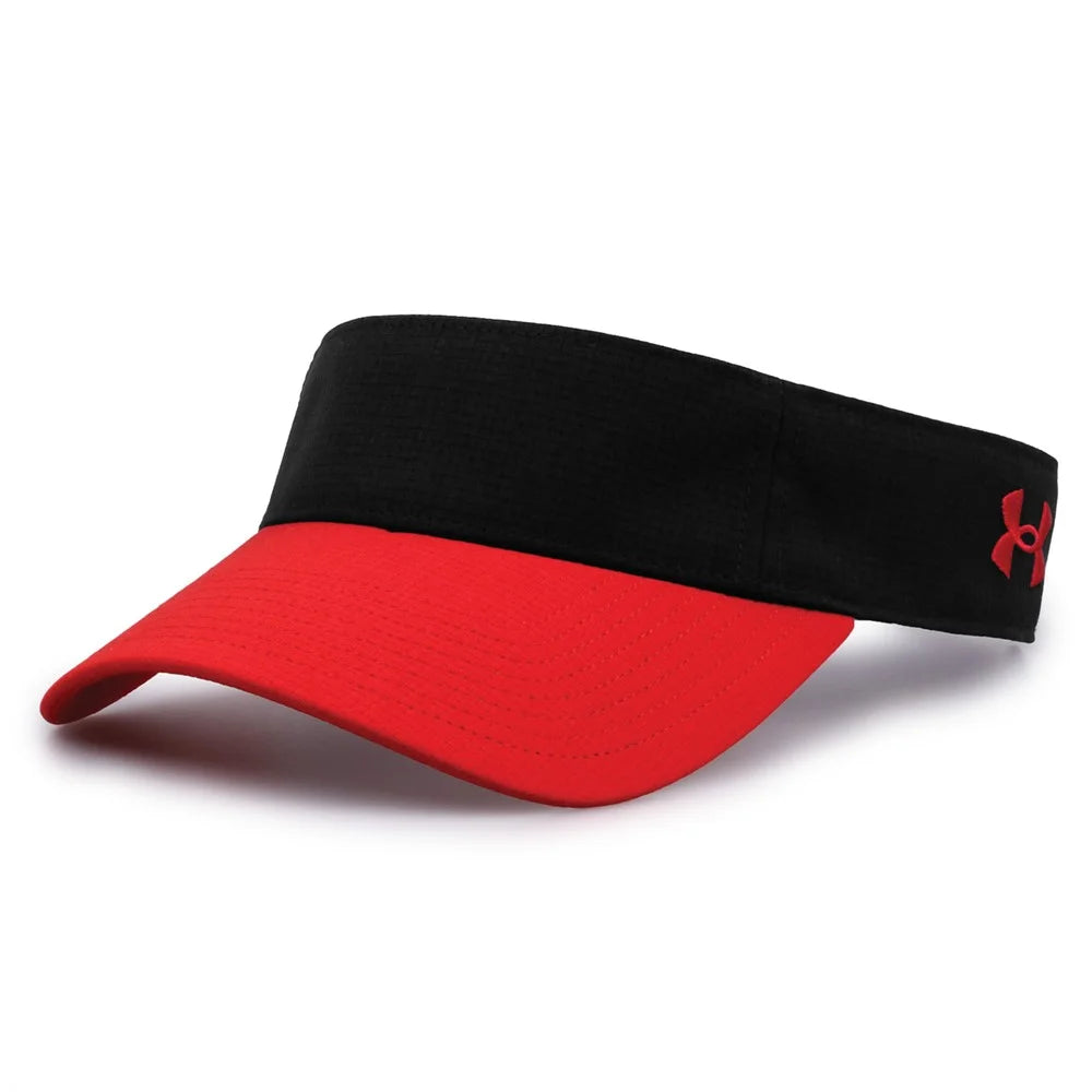 UAB440 Airvent Visor Black/Red Color.