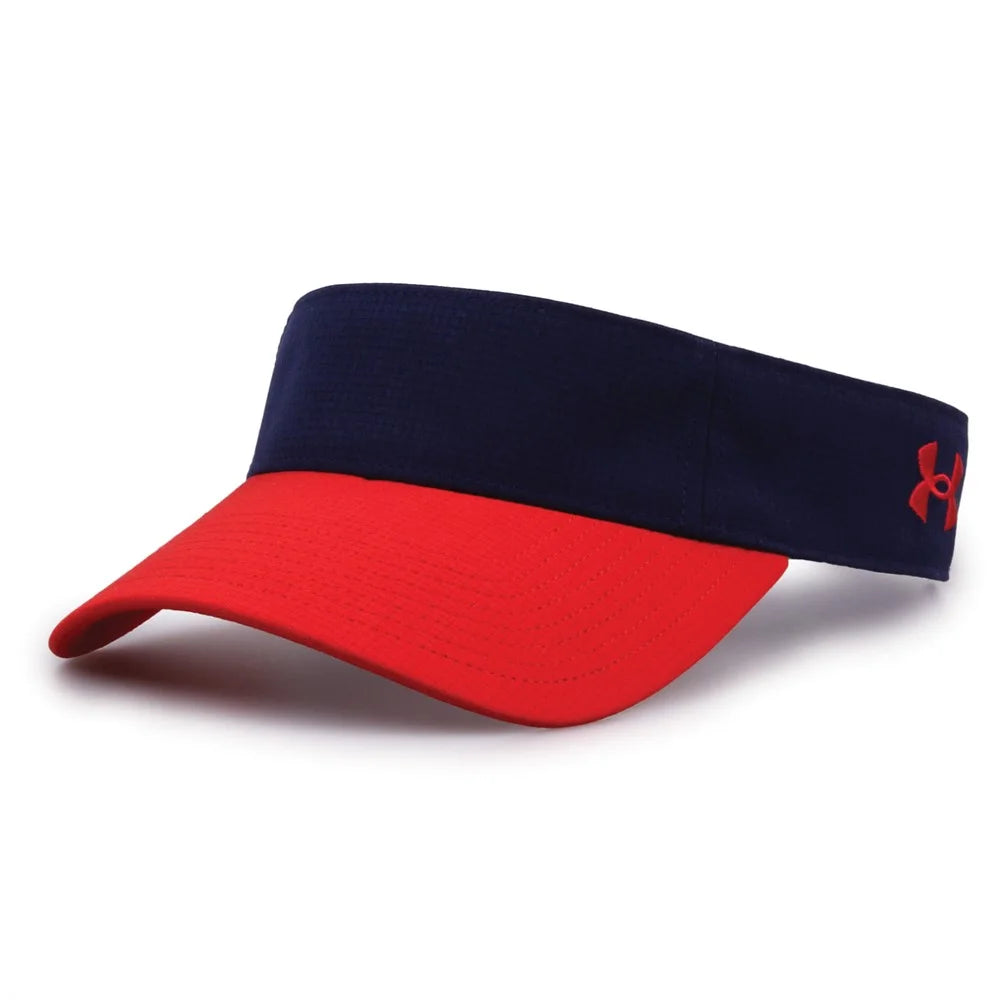 UAB440 Airvent Visor Navy/Red Color.