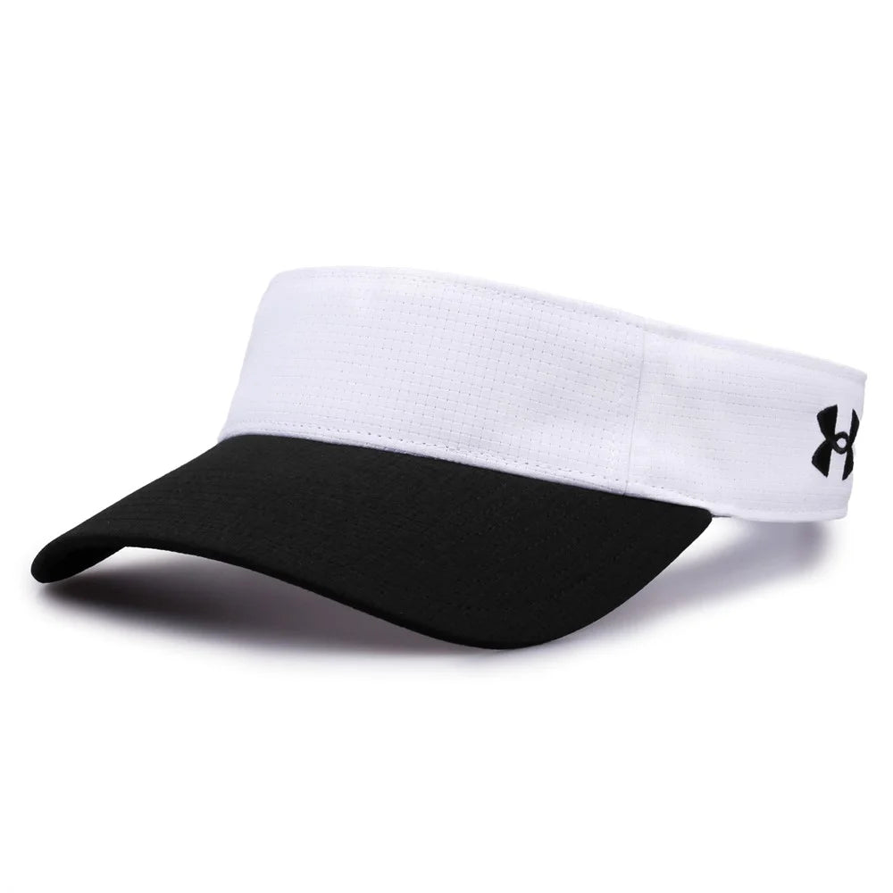UAB440 Airvent Visor White/Black Color.