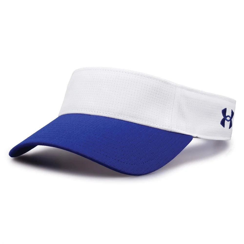 UAB440 Airvent Visor White/Blue Color.