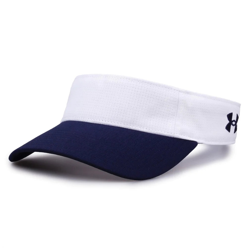 UAB440 Airvent Visor White/Navy Color.