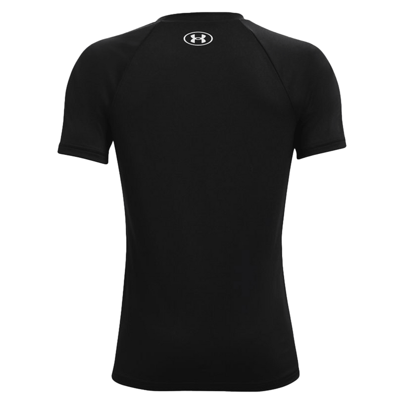 Camiseta de manga corta UA Youth Boy's Tech™ con logo grande