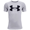 Camiseta de manga corta UA Youth Boy's Tech™ con logo grande