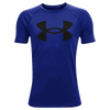 Camiseta de manga corta UA Youth Boy's Tech™ con logo grande