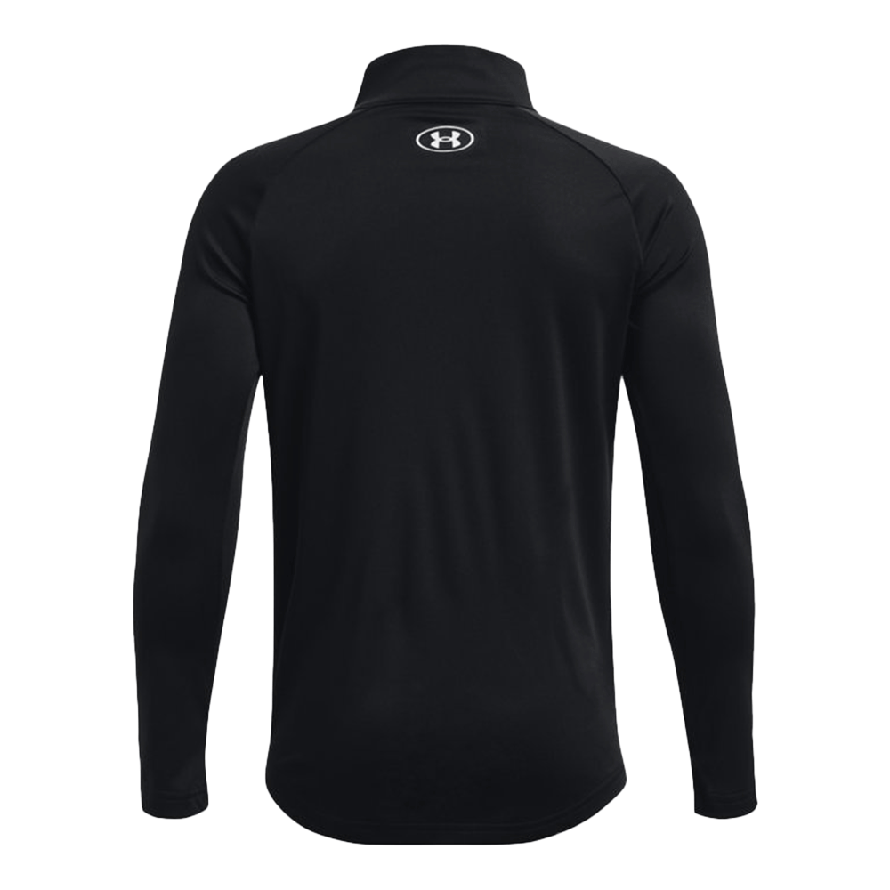 Sudadera Tech™ con logotipo grande y media cremallera para niño de UA 