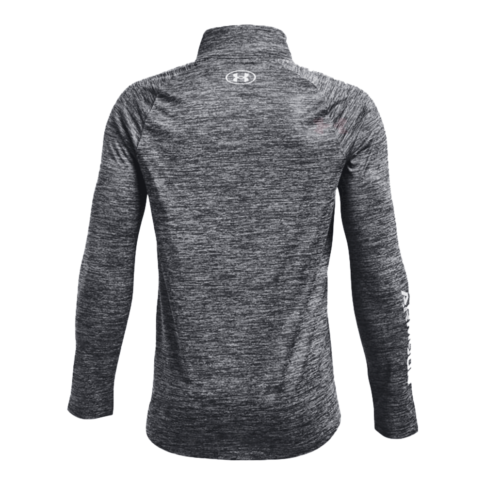 Sudadera Tech™ con logotipo grande y media cremallera para niño de UA 