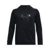 Sudadera con capucha UA Armour Fleece® con logo grande para niño 