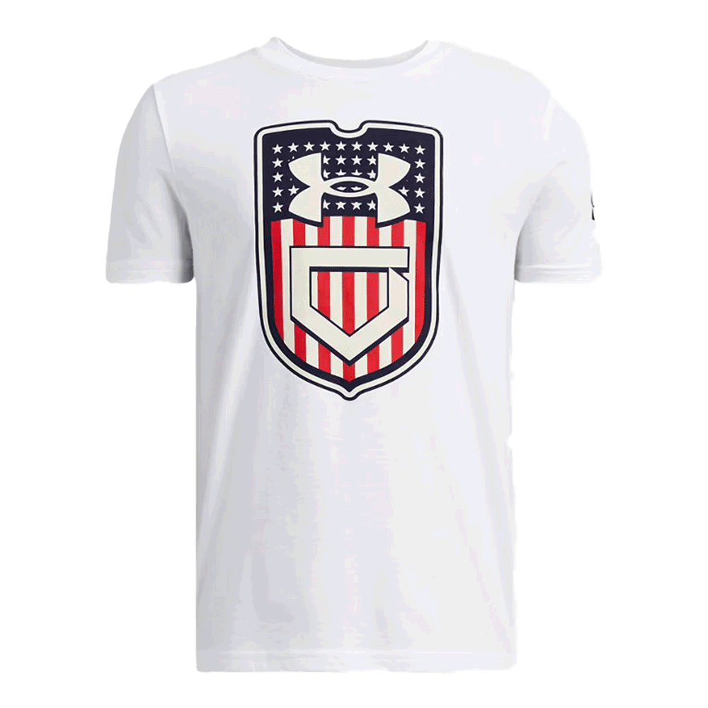 UA Youth Boys' Short Sleeve Baseball Freedom