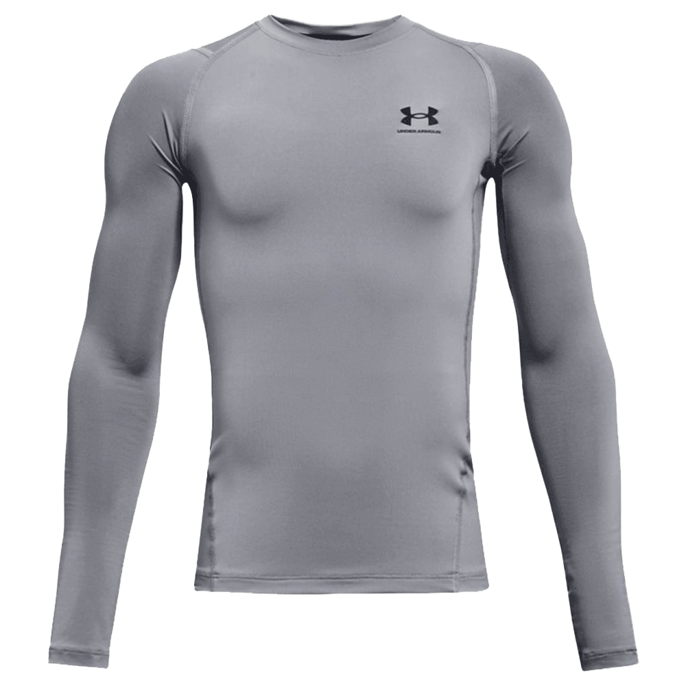 UA Youth Boys' HeatGear® Armour Long Sleeve
