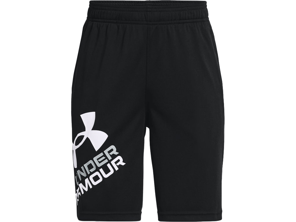 Under Armour Boys Prototype 2.0 Logo Shorts Large Red Black