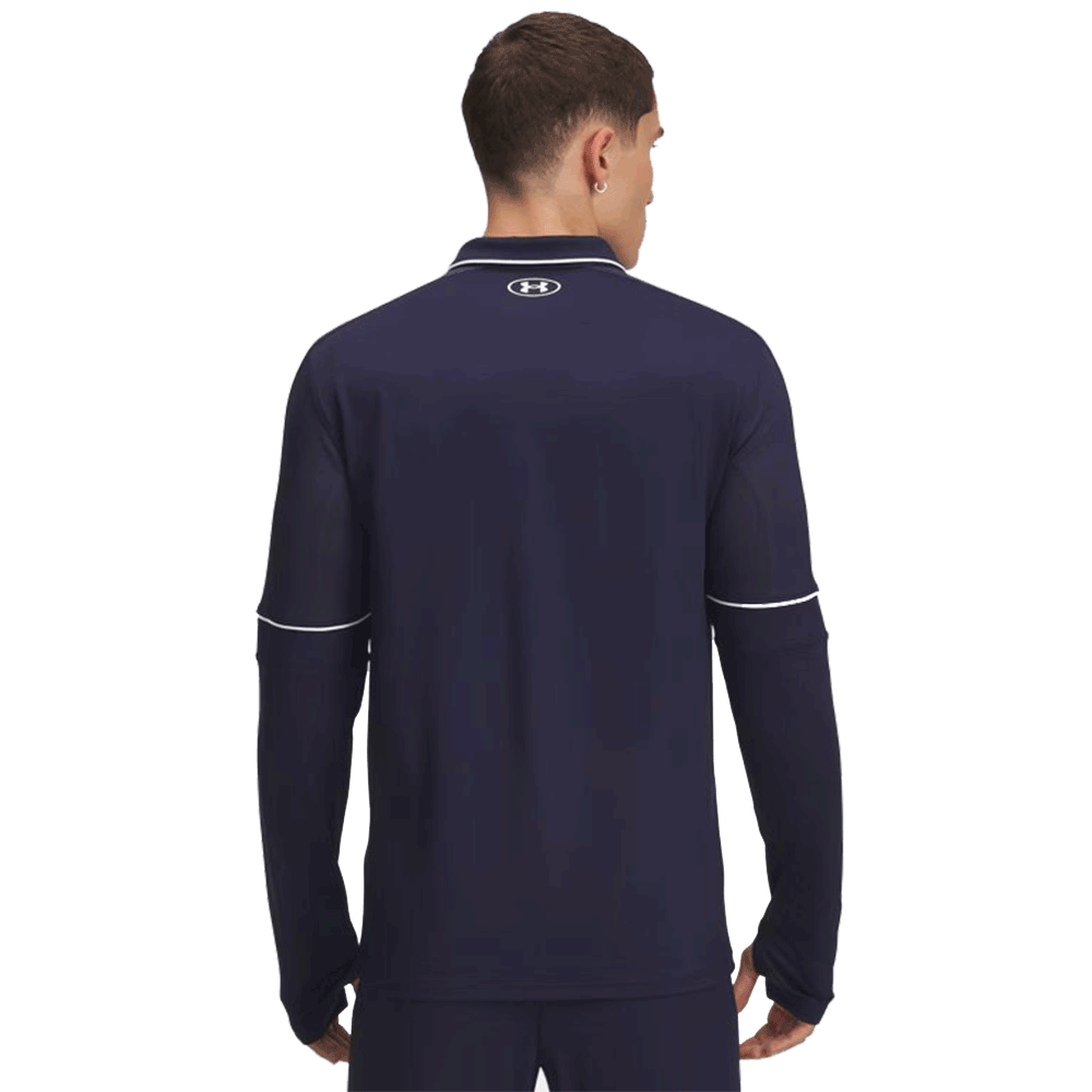 UA Challenger Training - Pantalón corto con cremallera de ¼ para hombre 