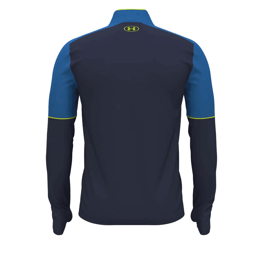 UA Challenger Training - Pantalón corto con cremallera de ¼ para hombre 