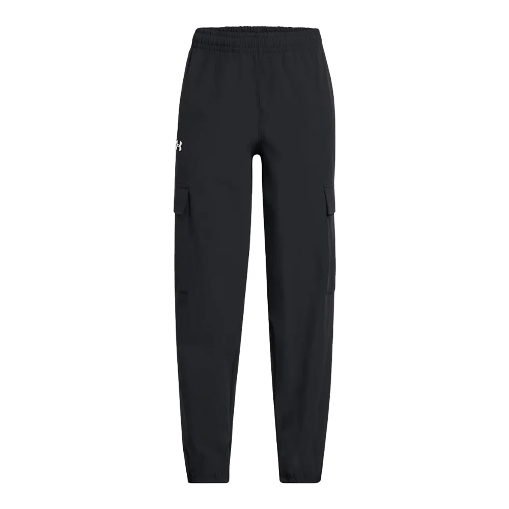 Pantalones cargo tejidos UA Rival para niña 