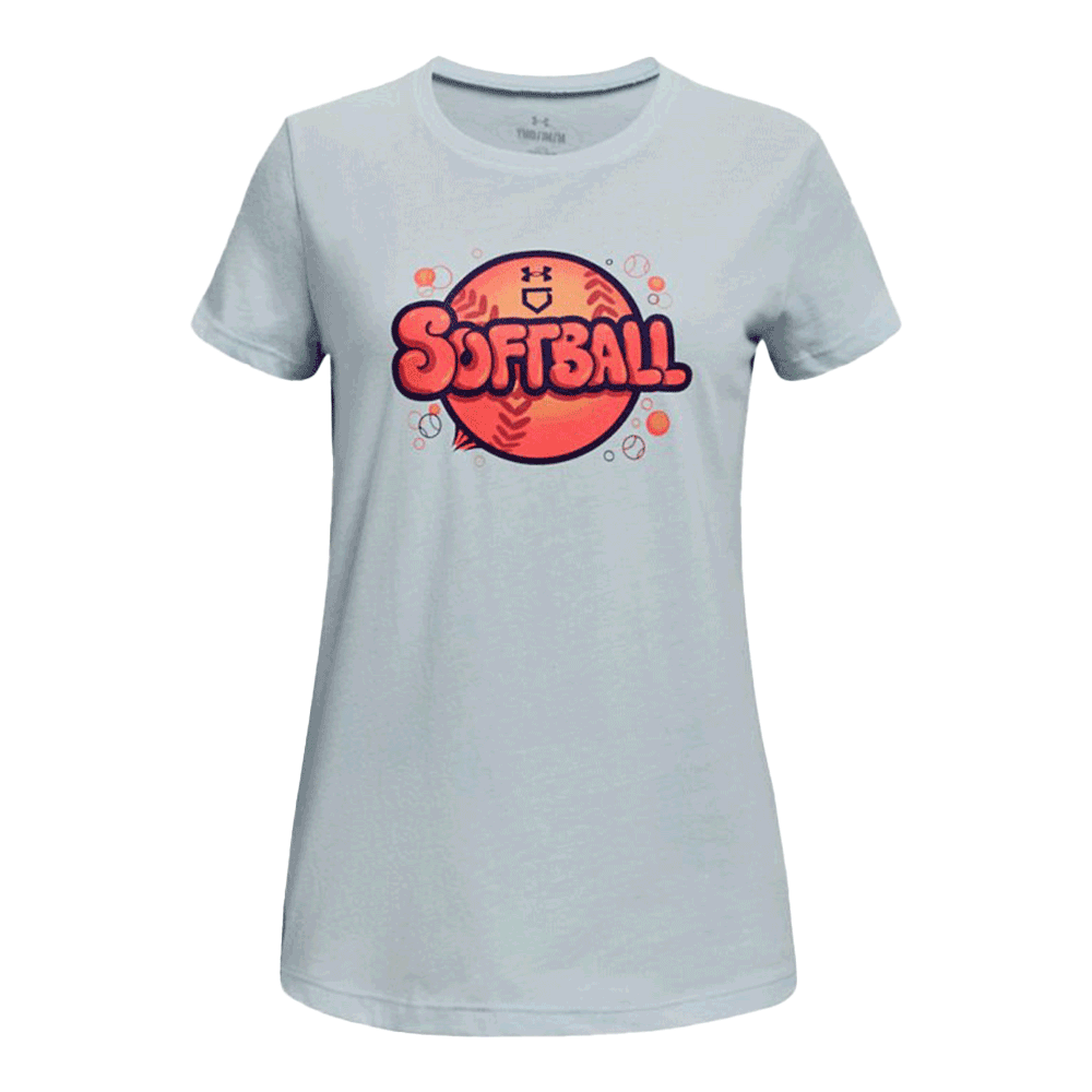 UA Girls' Softball Bubble Gum SS