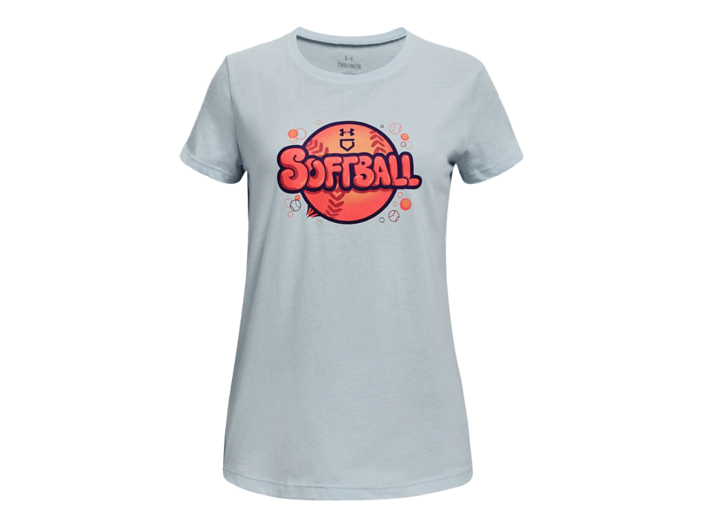 UA Girls' Softball Bubble Gum SS