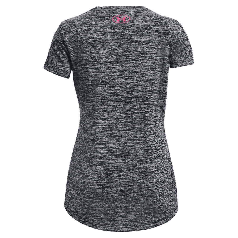 Camiseta técnica UA BL Twist SS para niña