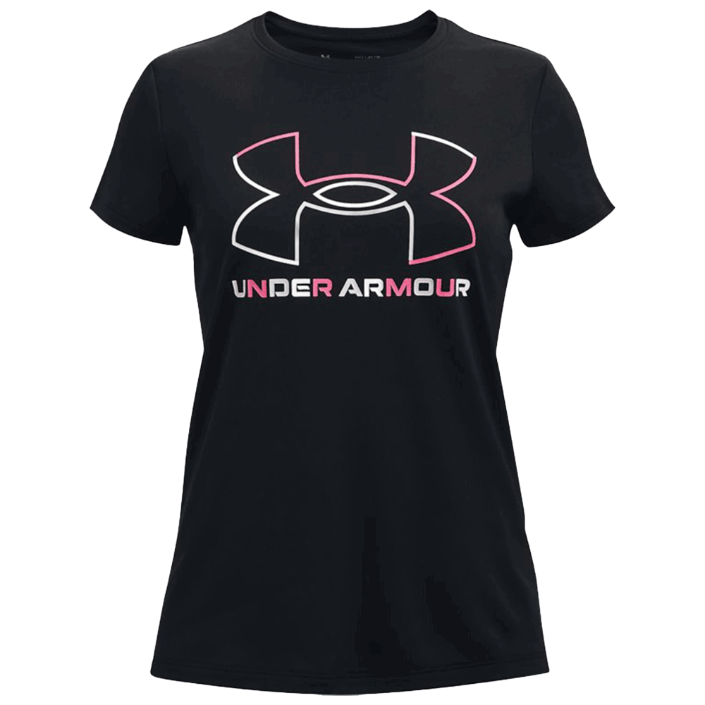 UA Youth Girls' Tech™ Big Logo Short Sleeve