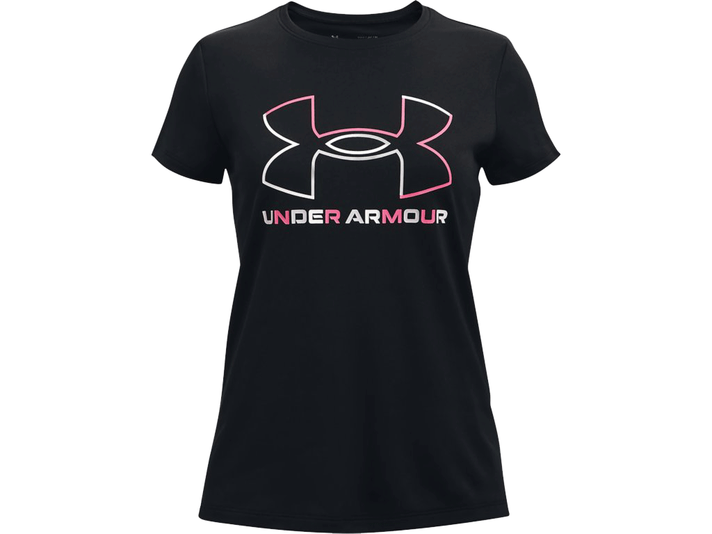 UA Girls' Tech™ Big Logo Short Sleeve