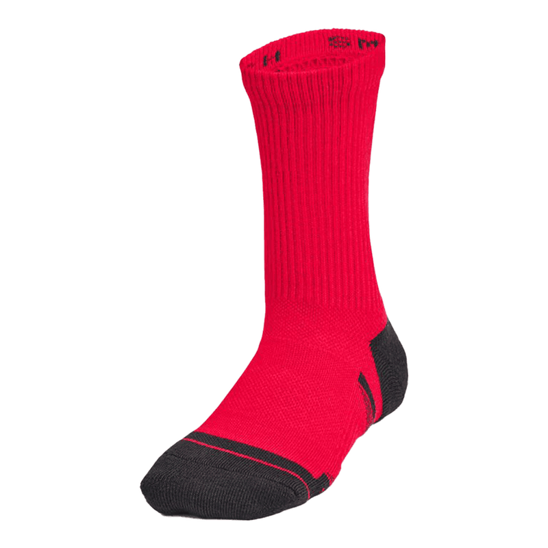 UA Kid's Performance Tech 6-Pack Crew Socks