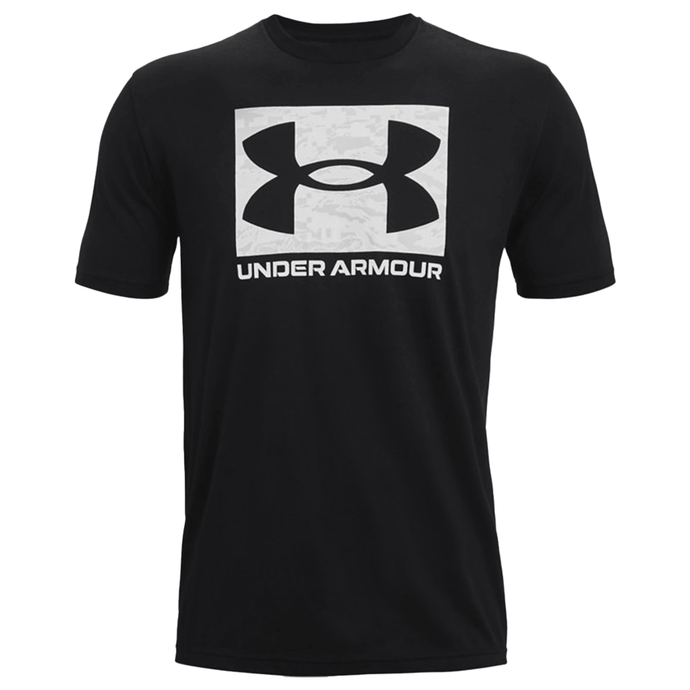 UA Men's ABC Camo Boxed Logo Short Sleeve
