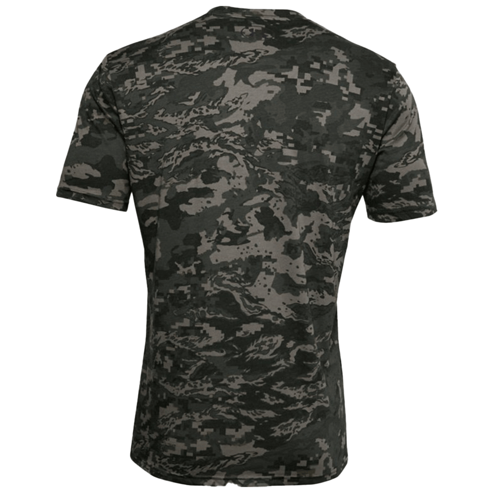 Camiseta de manga corta UA Abc Camo para hombre 