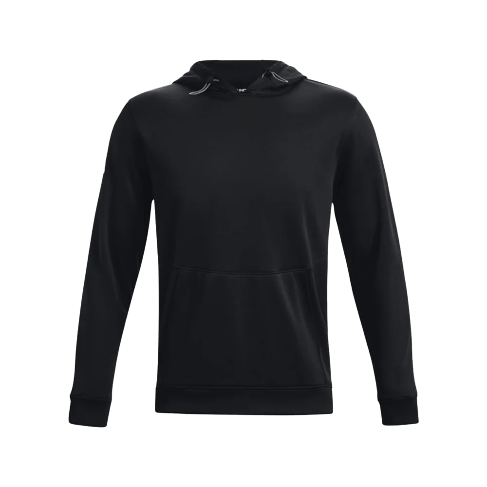 UA Men's Armour Fleece® Storm Hoodie Black color