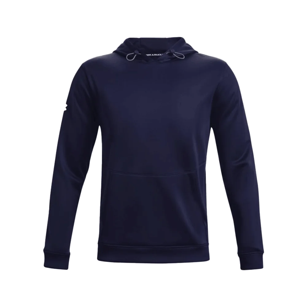 UA Men's Armour Fleece® Storm Hoodie Navy color