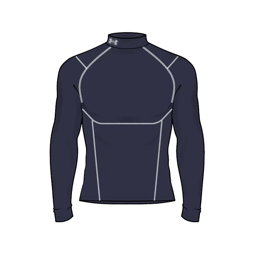 UA Men's ColdGear Elite Compression Mock Long Sleeve