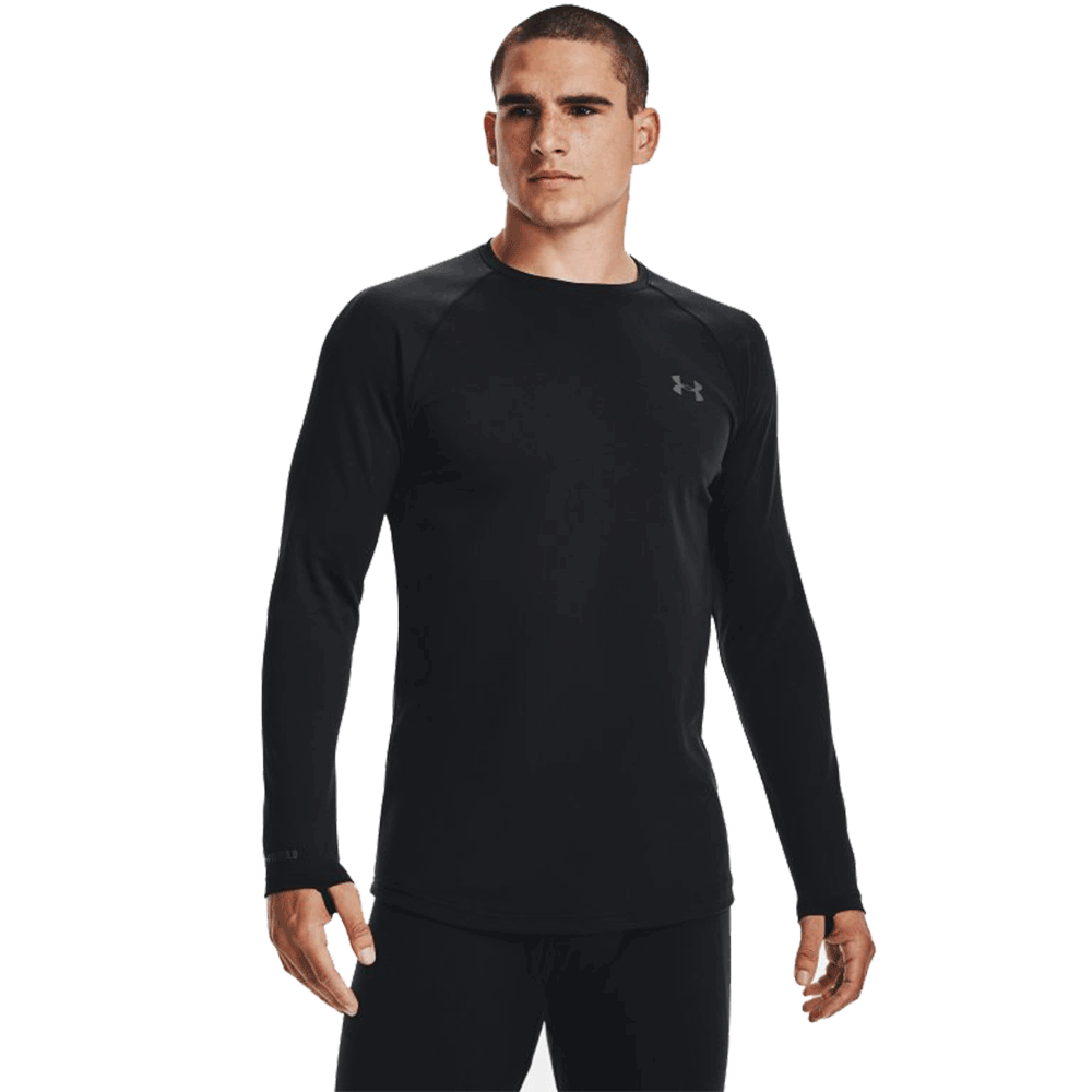 Camiseta de cuello redondo UA ColdGear® Base 3.0 para hombre 