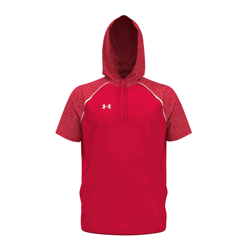 Sudadera con capucha de manga corta UA Command Warmup para hombre