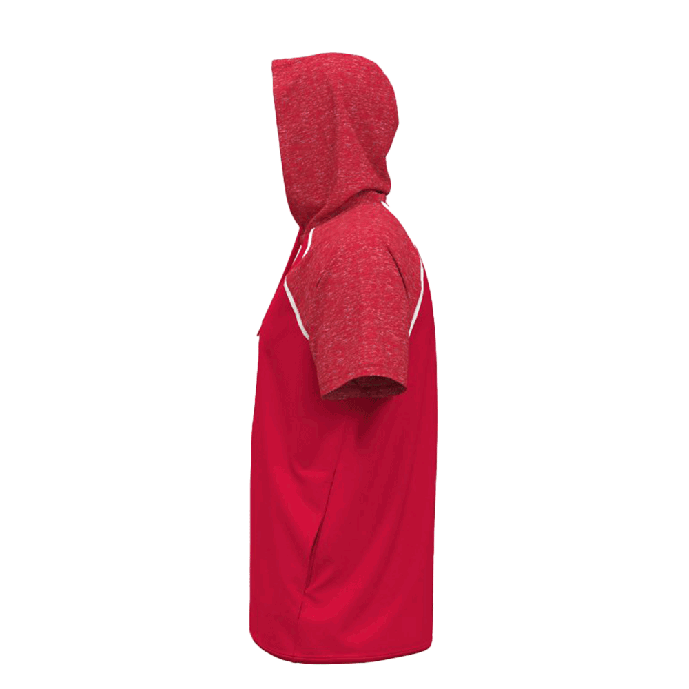UA Men's Command Warmup Short Sleeve Hood