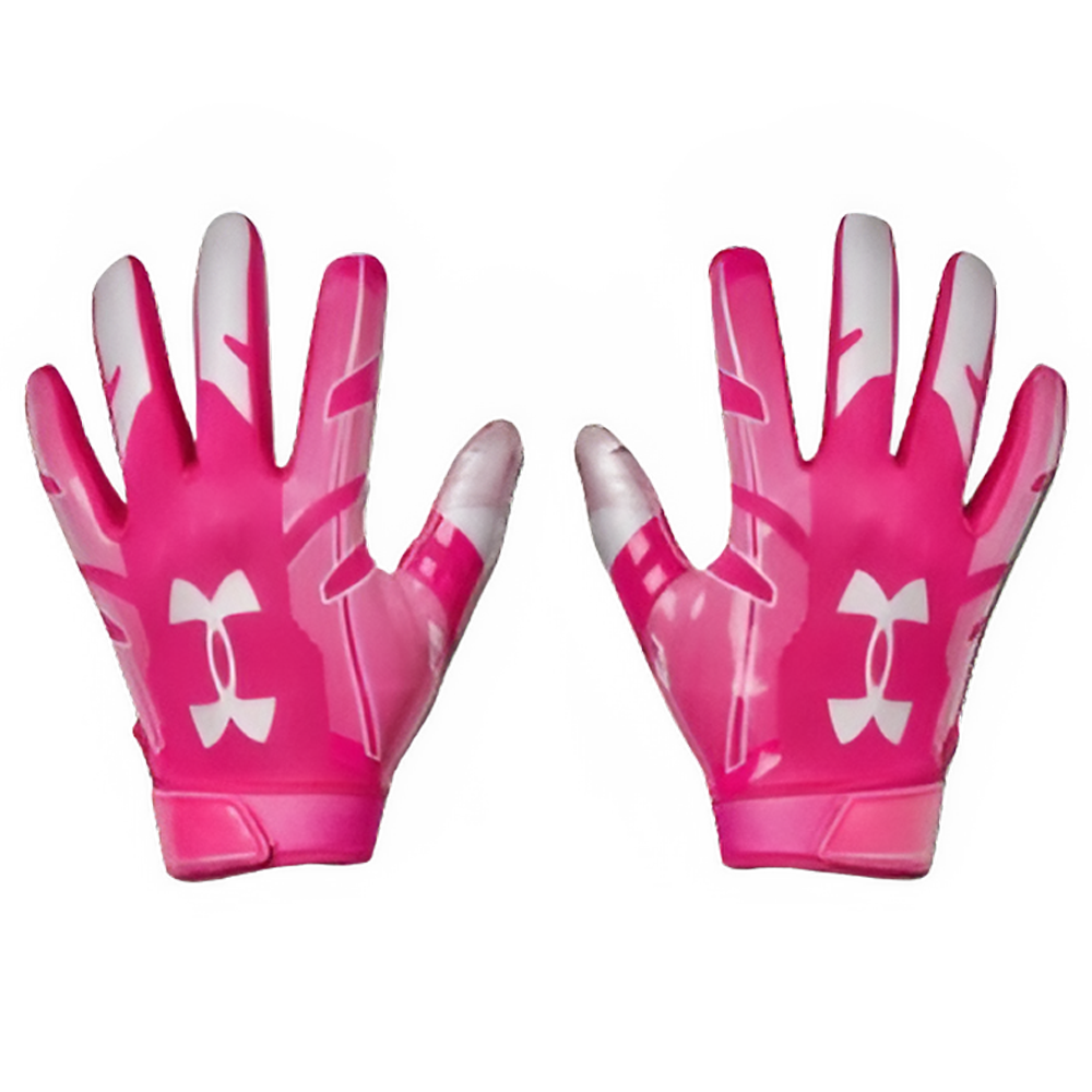 Receiver gloves under armour on sale