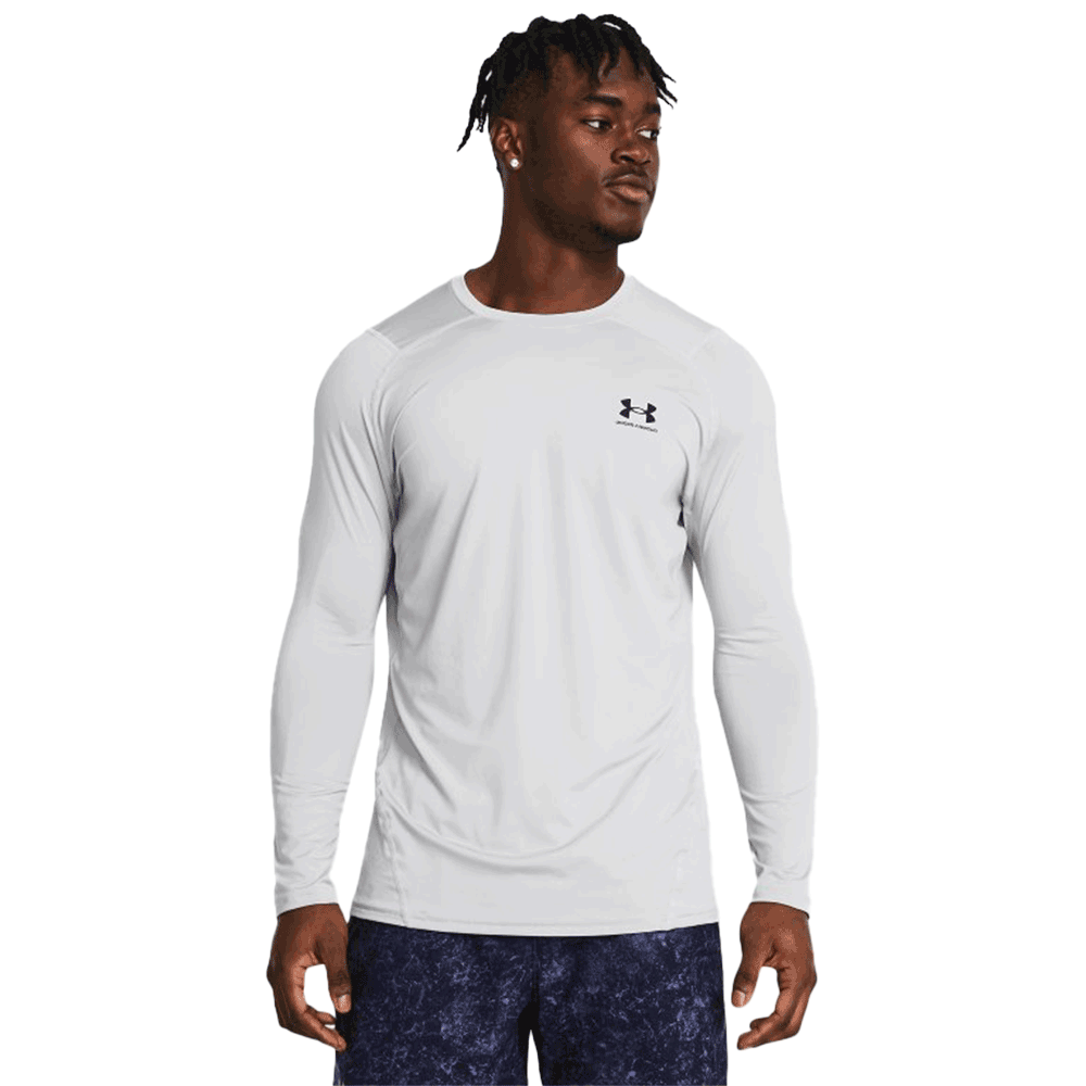 Camiseta de manga larga ajustada UA HeatGear® Armour para hombre 