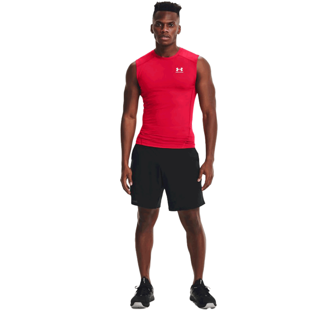 UA Men's HeatGear® Armour Sleeve Less