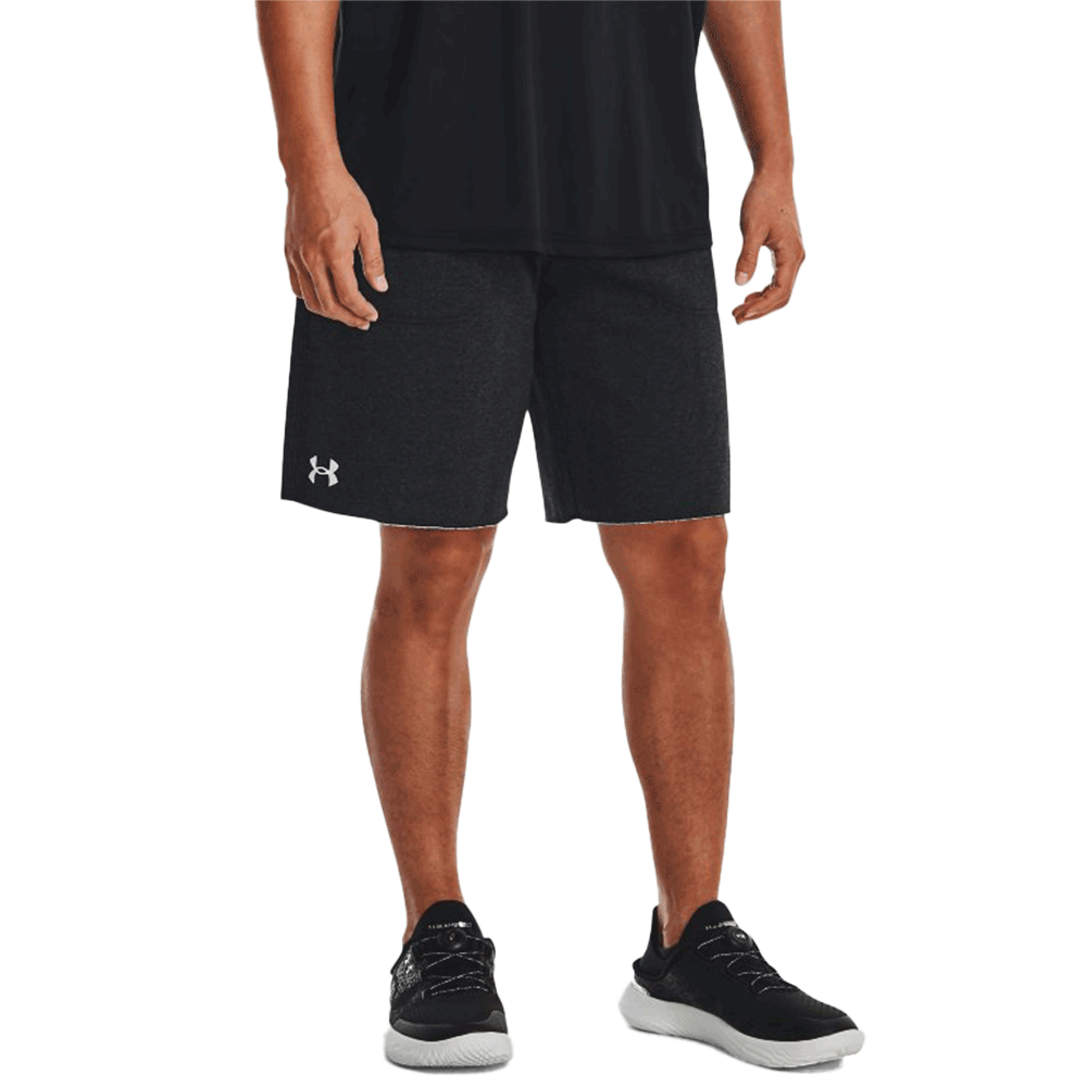 Pantalones cortos de polar UA Hustle para hombre 