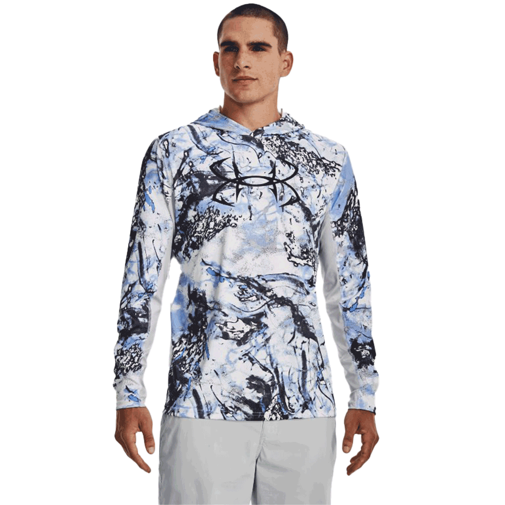 UA Men's Iso-Chill Shorebreak Camo Hoodie