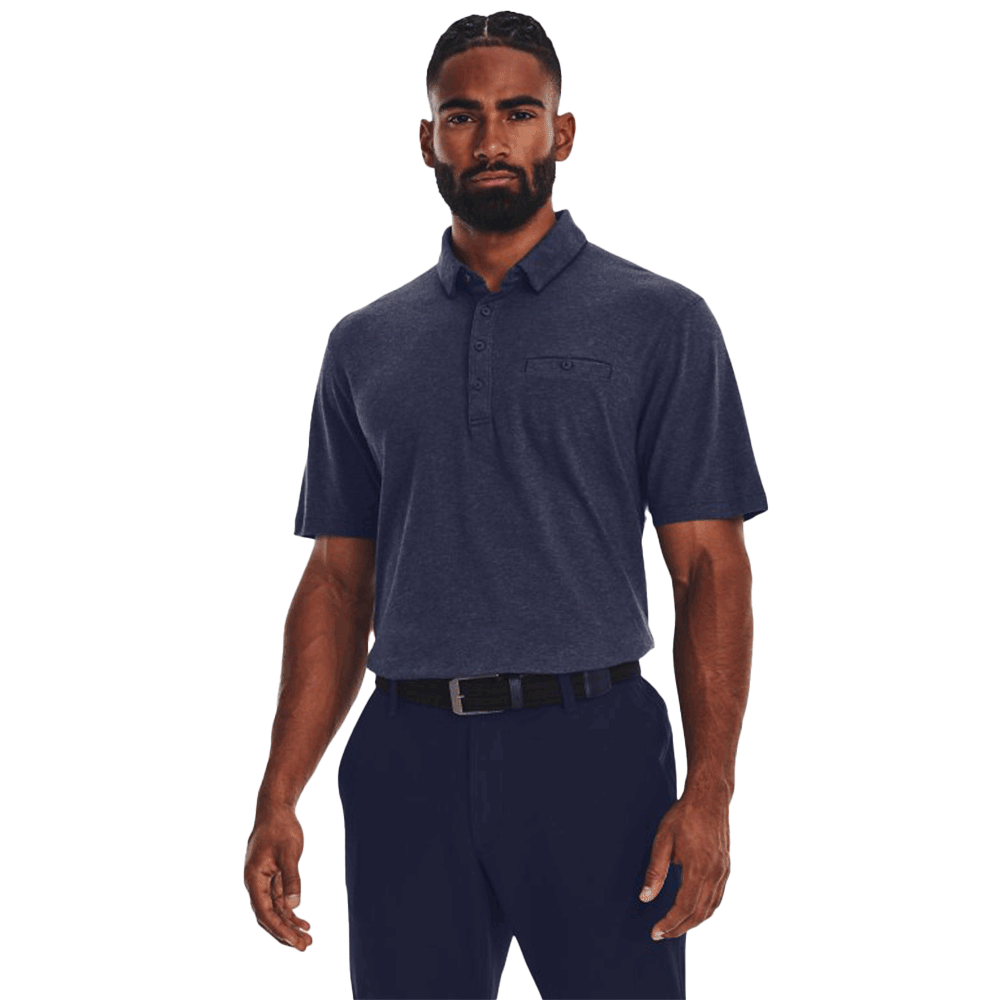 Polo UA Luxe Heather para hombre