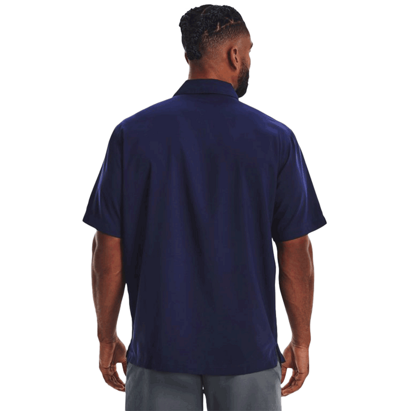 Camisa de botones de entrenador UA Motivator para hombre 