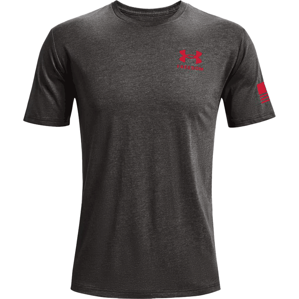 CHARCOAL MEDIUM HEATHER/Red