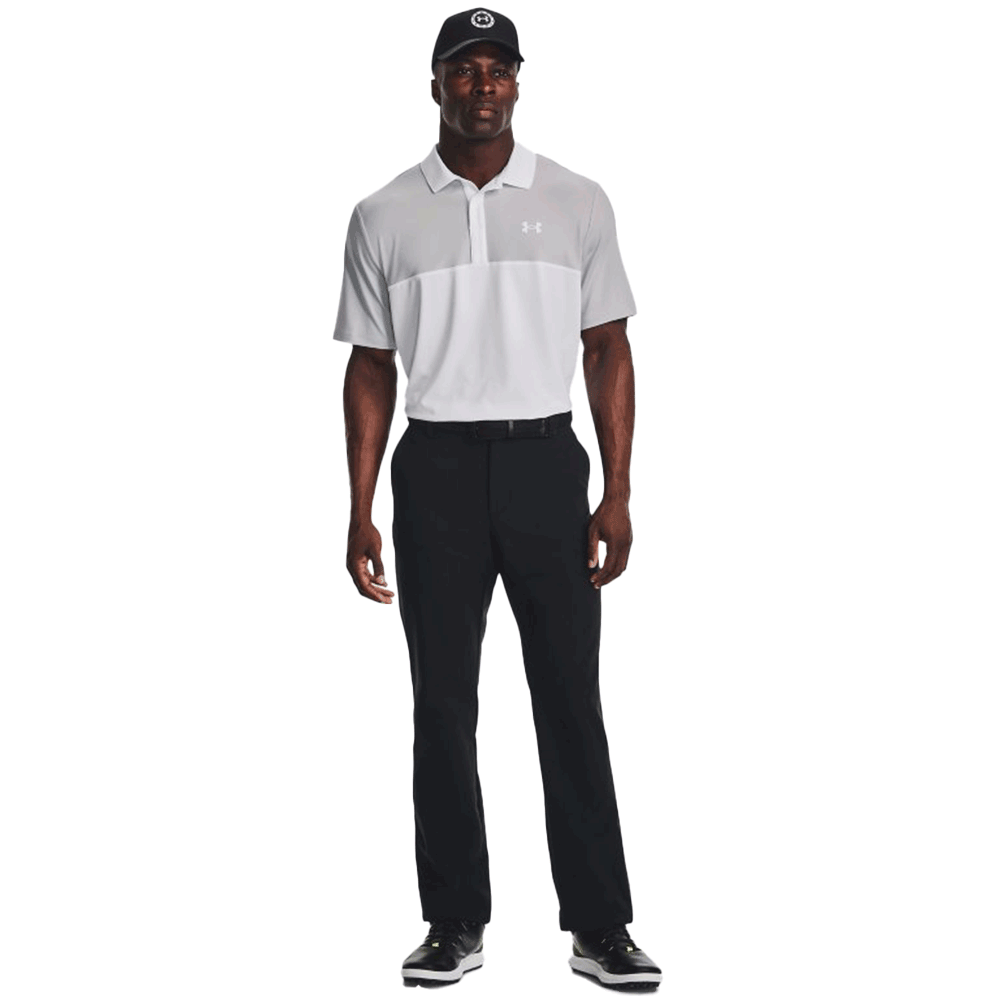 Polo UA Perf 3.0 con bloques de color para hombre